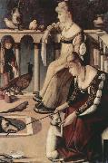 Vittore Carpaccio Two Venetian Ladies on a Balcony (nn03) Sweden oil painting artist